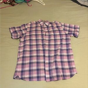 Daniel Cremieux Lavender Checkered Men's Shirt